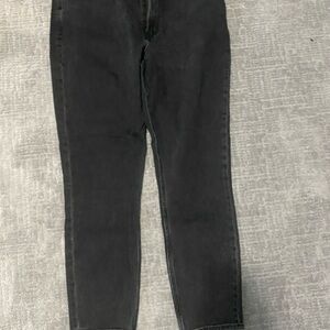 Abercrombie & Fitch Womens black Skinny Jeans-33/16L